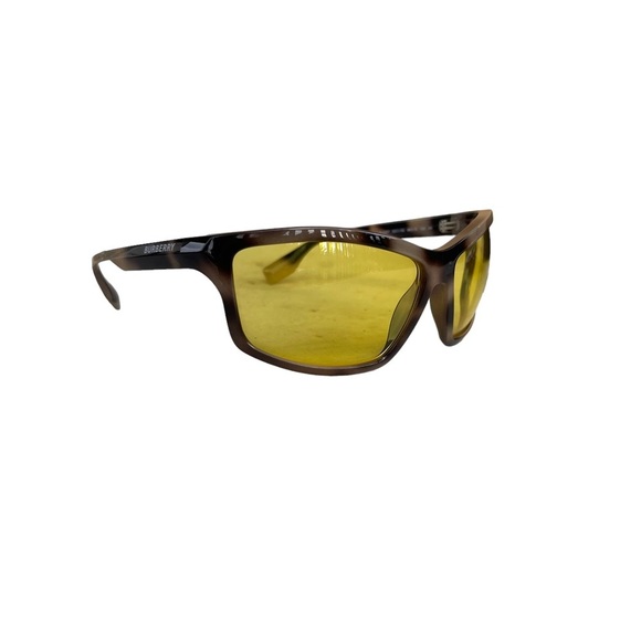 Burberry Sporty Wrap Acetate Frame Yellow Lens Sunglasses - Picture 2 of 10